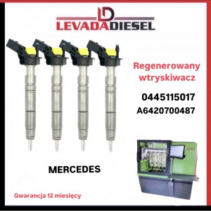 Injector 0445115017 A6420700487